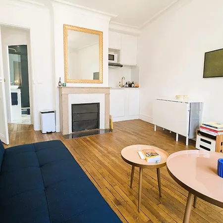 Appart Coquet Avec Vue - Alesia París Exterior foto